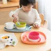 【CL】26Q3#6327 Baby Tableware Set PP Baby Colorful Feeding Tableware Set Infant Complementary Food Bowls and Spoons Training Tableware Safe, non-toxic, Durable Children's Tableware Set details Picture